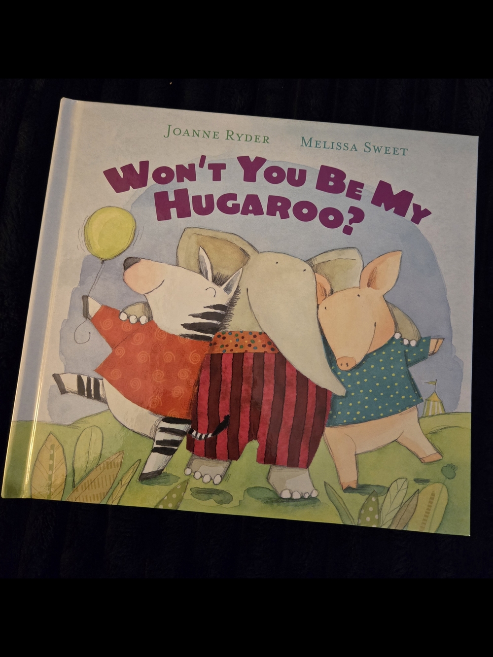 LIKE NEW - Won't You Be My Hugaroo? Picture Book Hardcover by Joanne Ryder